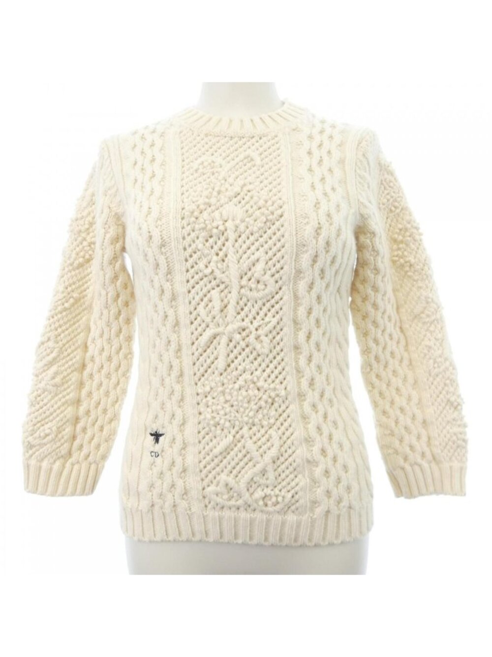 Dior Knit Sweater White